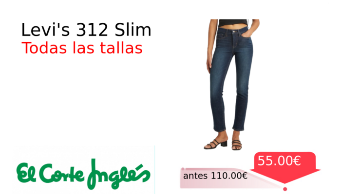 Levi's 312 Slim