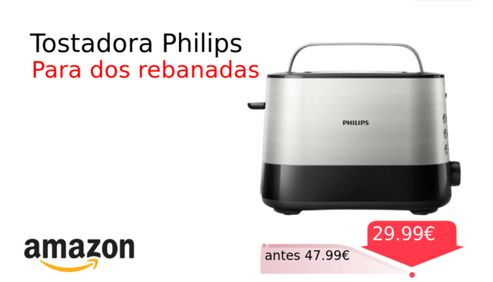 Tostadora Philips