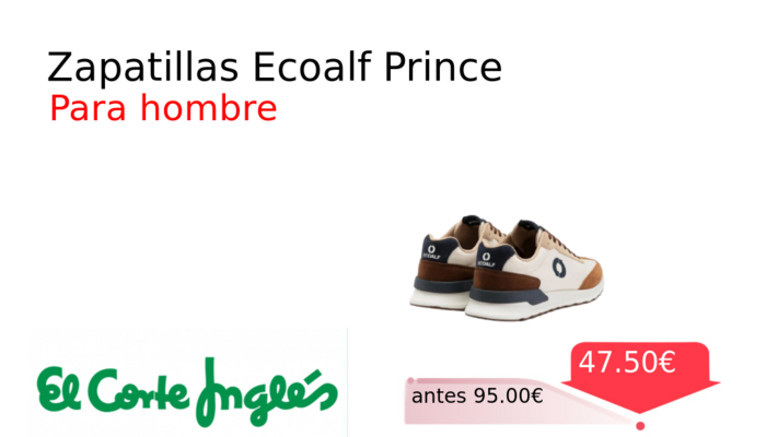 Zapatillas Ecoalf Prince