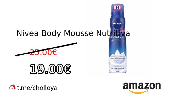 Nivea Body Mousse Nutritiva