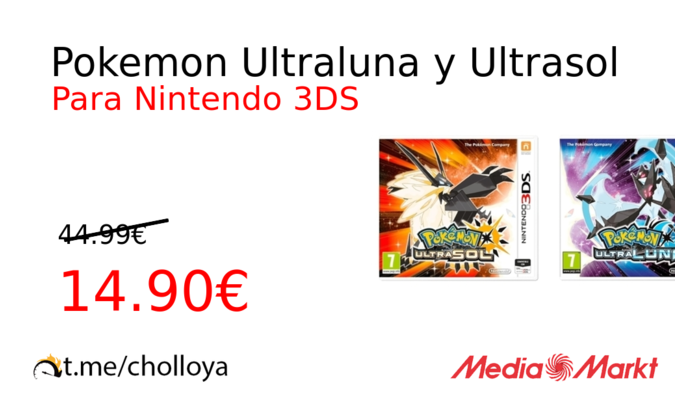 Pokemon Ultraluna y Ultrasol