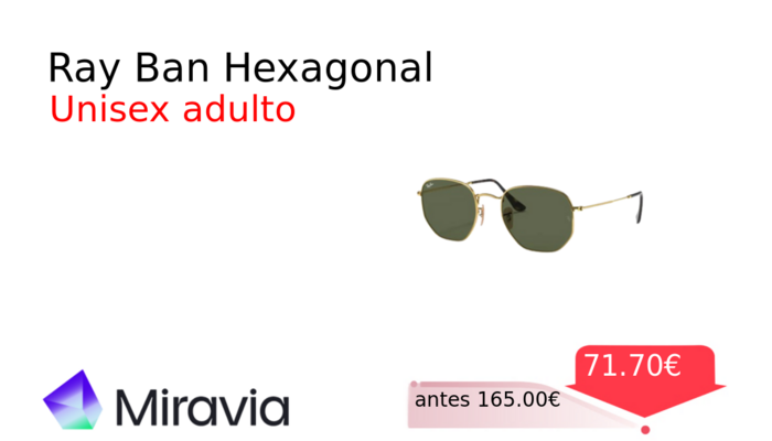 Ray Ban Hexagonal