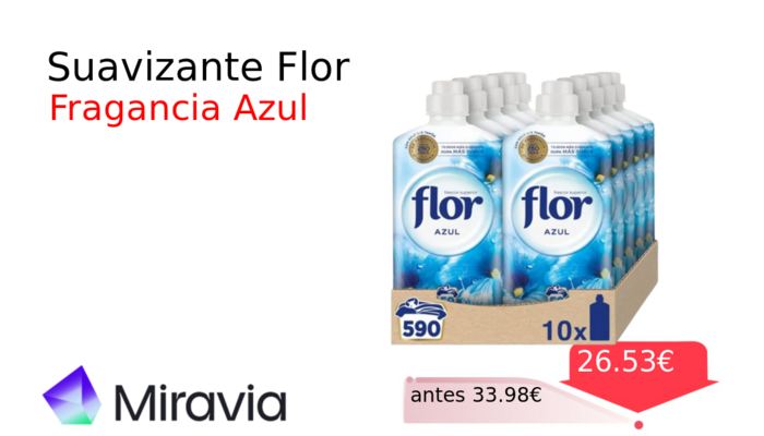 Suavizante Flor