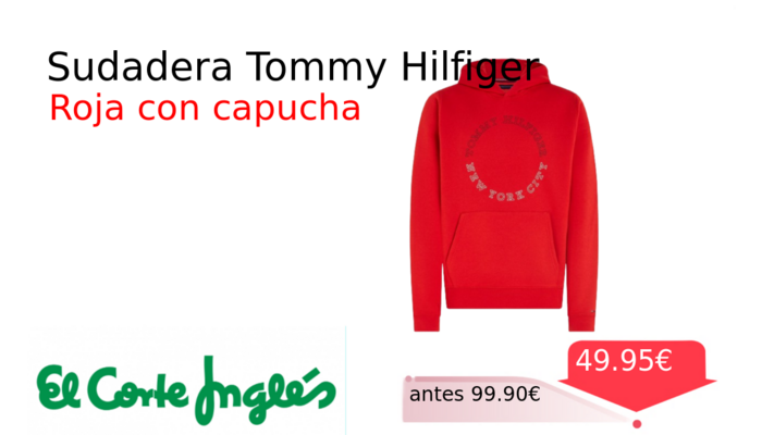 Sudadera Tommy Hilfiger