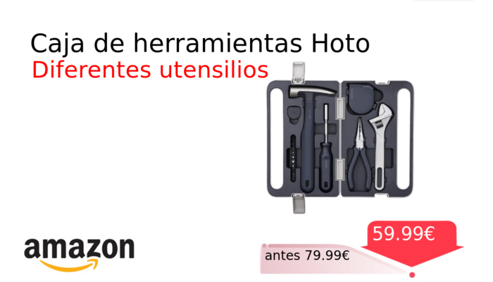 Caja de herramientas Hoto