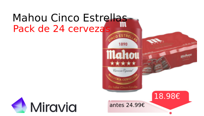 Mahou Cinco Estrellas