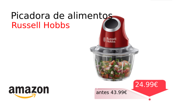 Picadora de alimentos