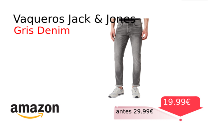 Vaqueros Jack & Jones