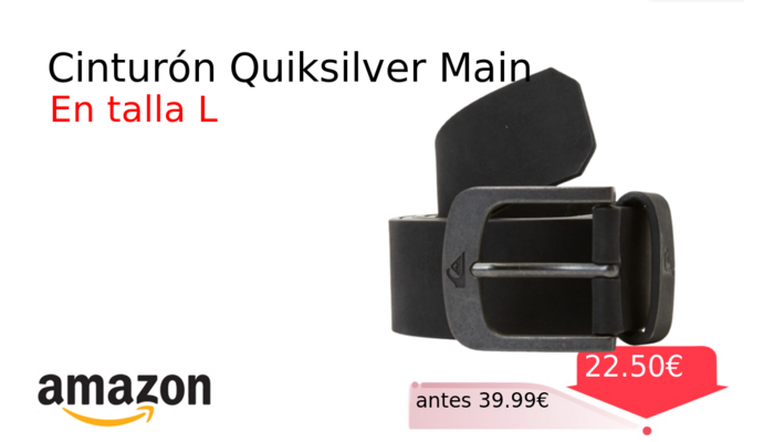 Cinturón Quiksilver Main