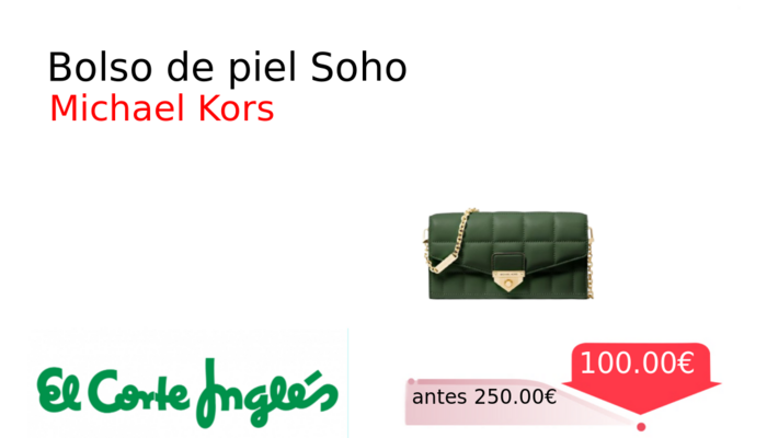 Bolso de piel Soho