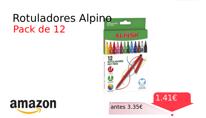 Rotuladores Alpino