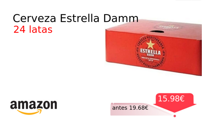 Cerveza Estrella Damm