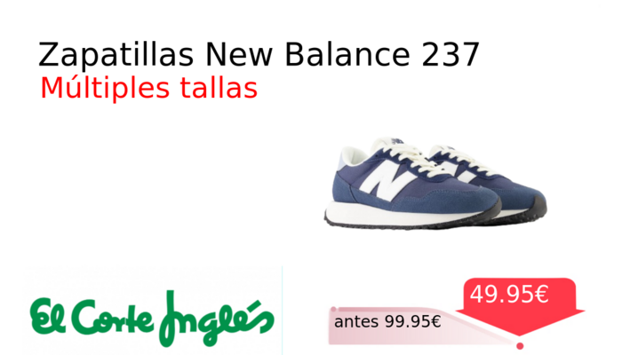 Zapatillas New Balance 237