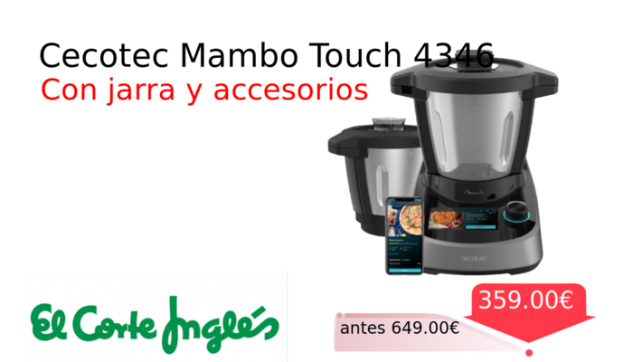 Cecotec Mambo Touch 4346