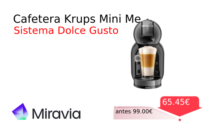 Cafetera Krups Mini Me