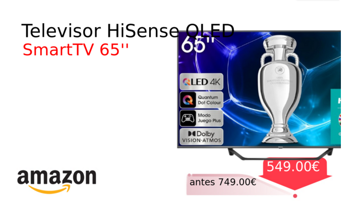 Televisor HiSense QLED