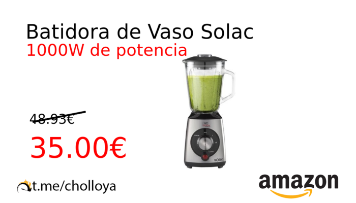 Batidora de Vaso Solac