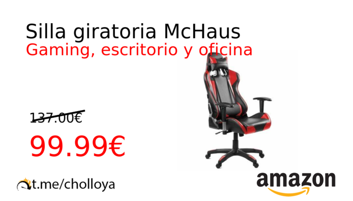 Silla giratoria McHaus