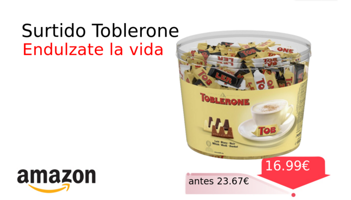 Surtido Toblerone