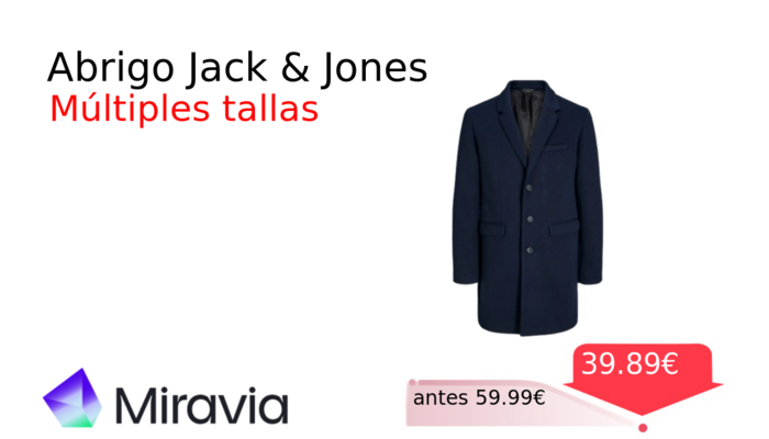 Abrigo Jack & Jones