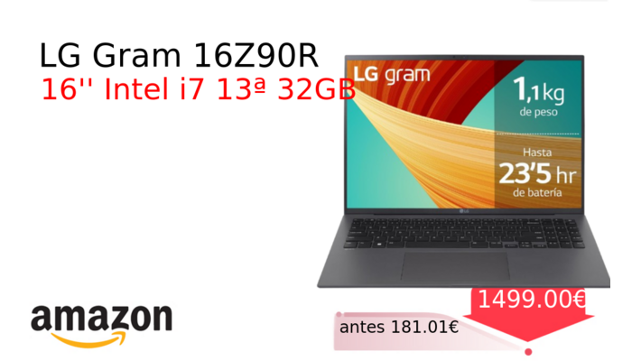 LG Gram 16Z90R