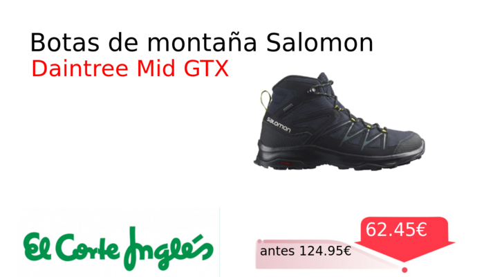 Botas de montaña Salomon