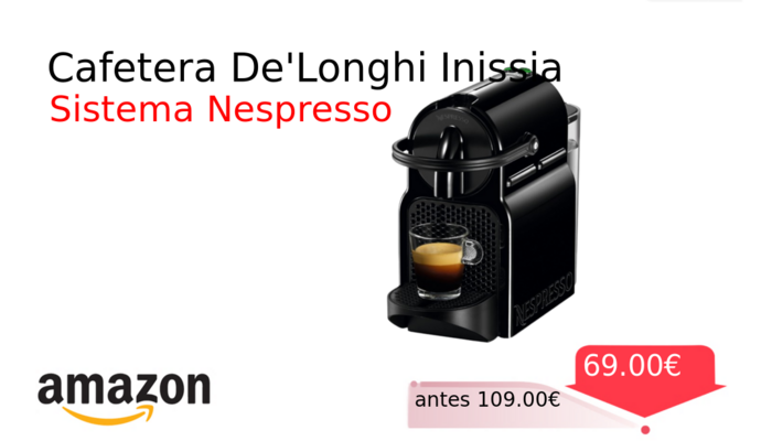 Cafetera De'Longhi Inissia