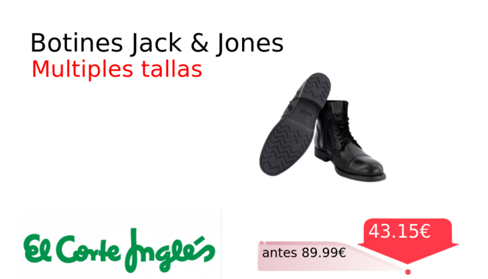 Botines Jack & Jones