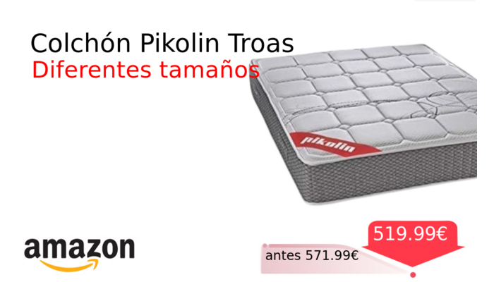 Colchón Pikolin Troas