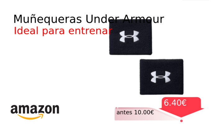 Muñequeras Under Armour