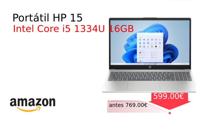 Portátil HP 15 