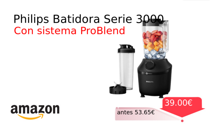 Philips Batidora Serie 3000