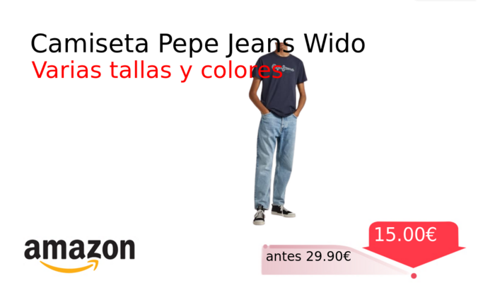 Camiseta Pepe Jeans Wido