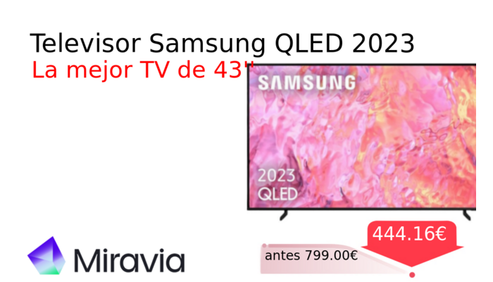 Televisor Samsung QLED 2023