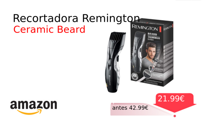 Recortadora Remington 