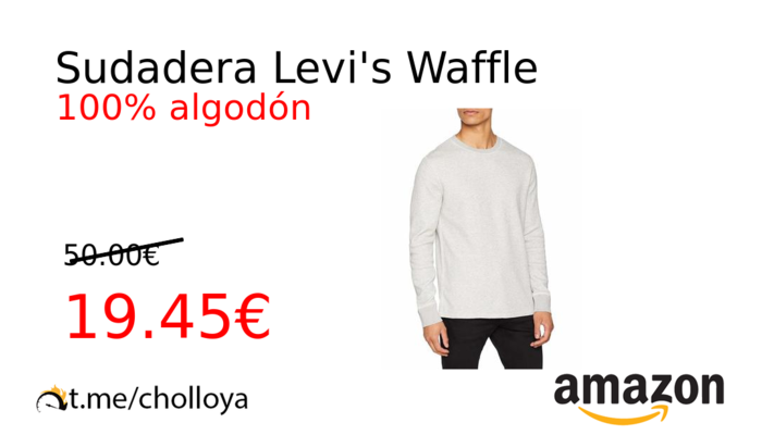 Sudadera Levi's Waffle