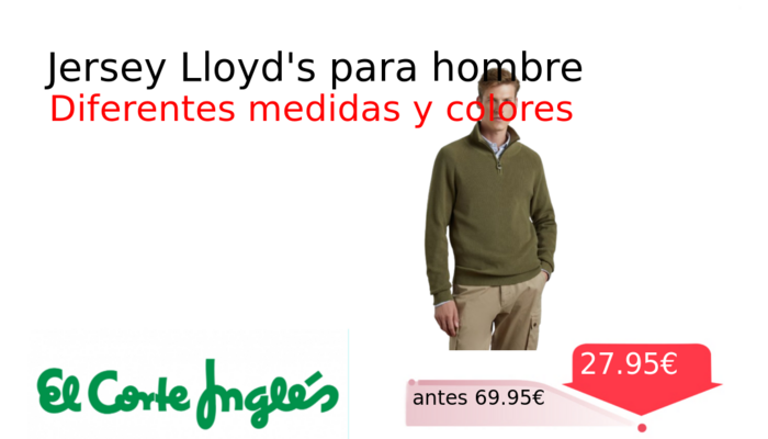 Jersey Lloyd's para hombre