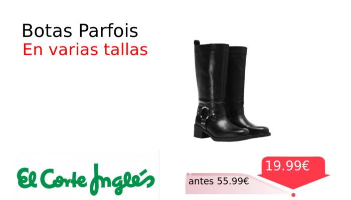 Botas Parfois