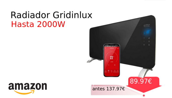 Radiador Gridinlux