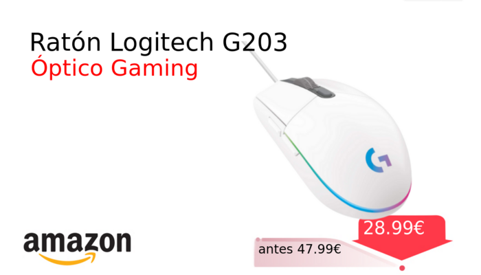 Ratón Logitech G203
