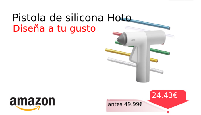 Pistola de silicona Hoto