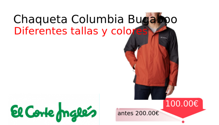 Chaqueta Columbia Bugaboo