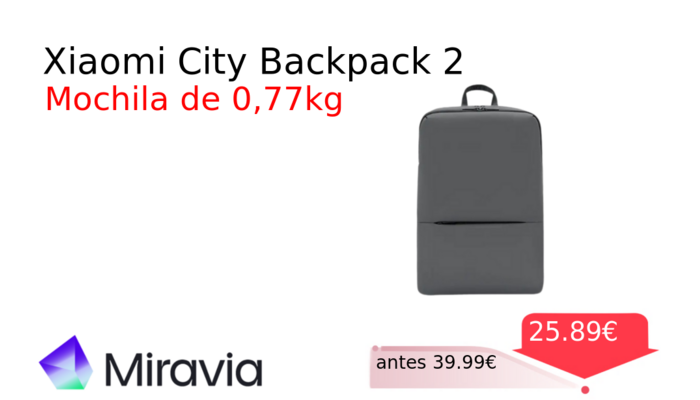 Xiaomi City Backpack 2