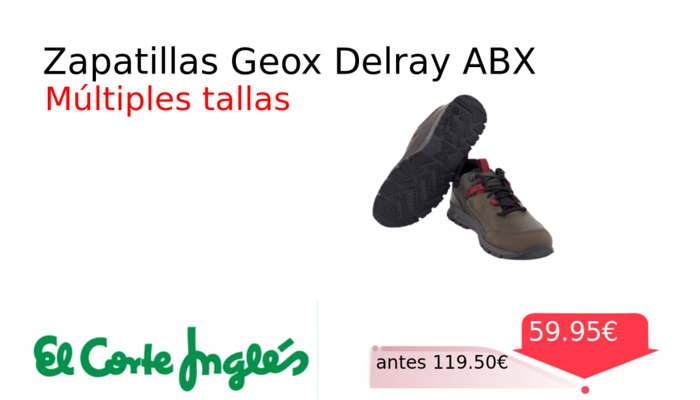 Zapatillas Geox Delray ABX