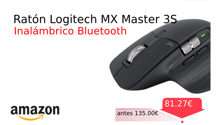 Ratón Logitech MX Master 3S