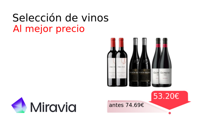 Selección de vinos