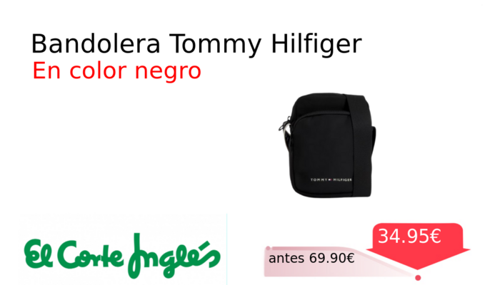 Bandolera Tommy Hilfiger