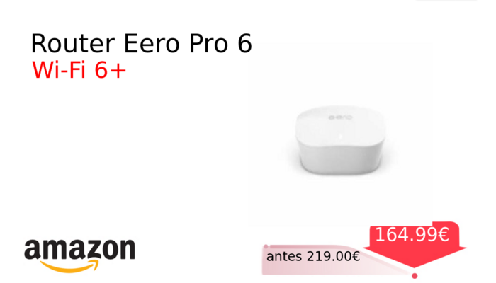 Router Eero Pro 6