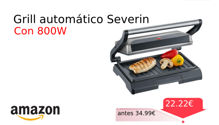 Grill automático Severin