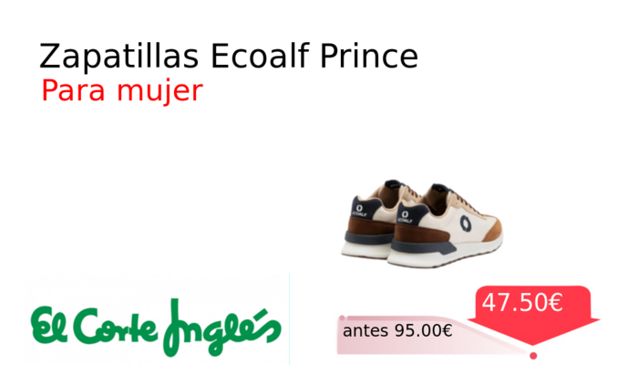 Zapatillas Ecoalf Prince